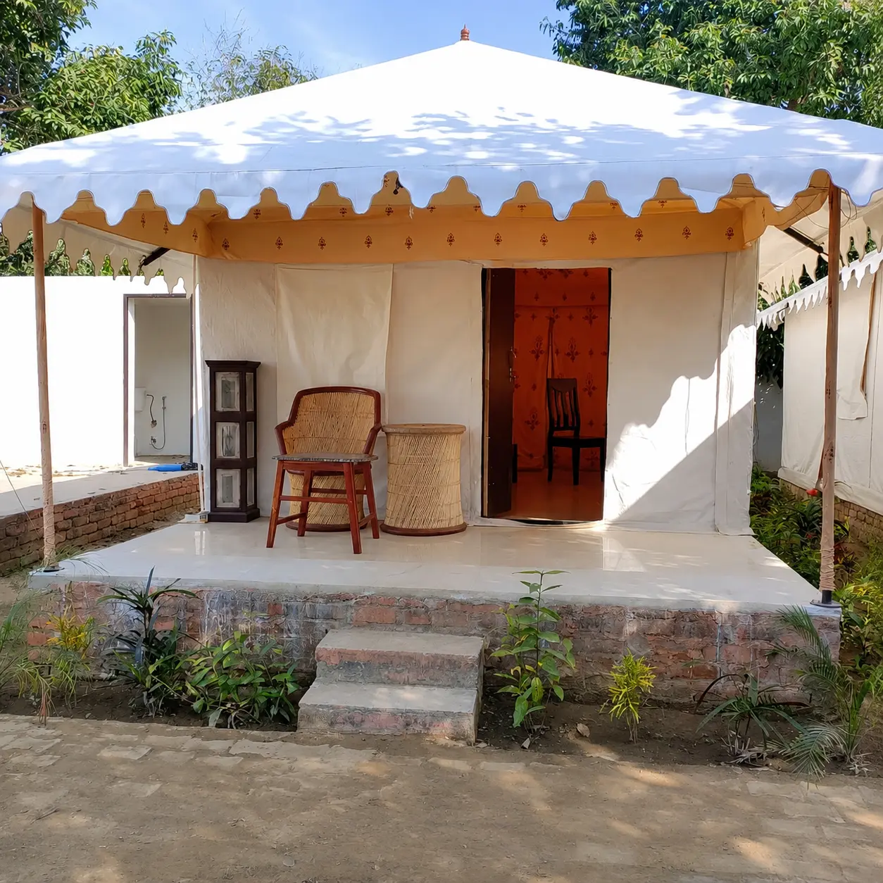 Swiss Cottage Tent supplier in India for outdoor hospitality